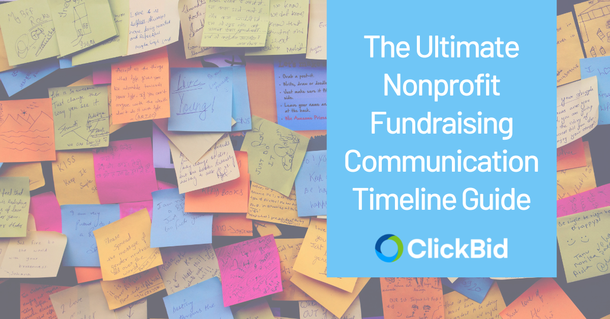 The Ultimate Nonprofit Fundraising Communication Timeline Guide