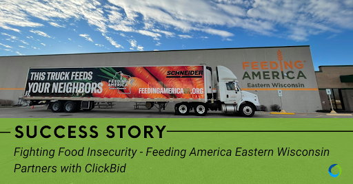 Success Story: Fighting Food Insecurity — Feeding America Eastern Wisconsin Partners with ClickBid